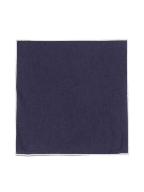 Eleventy contrasting-trim handkerchief 