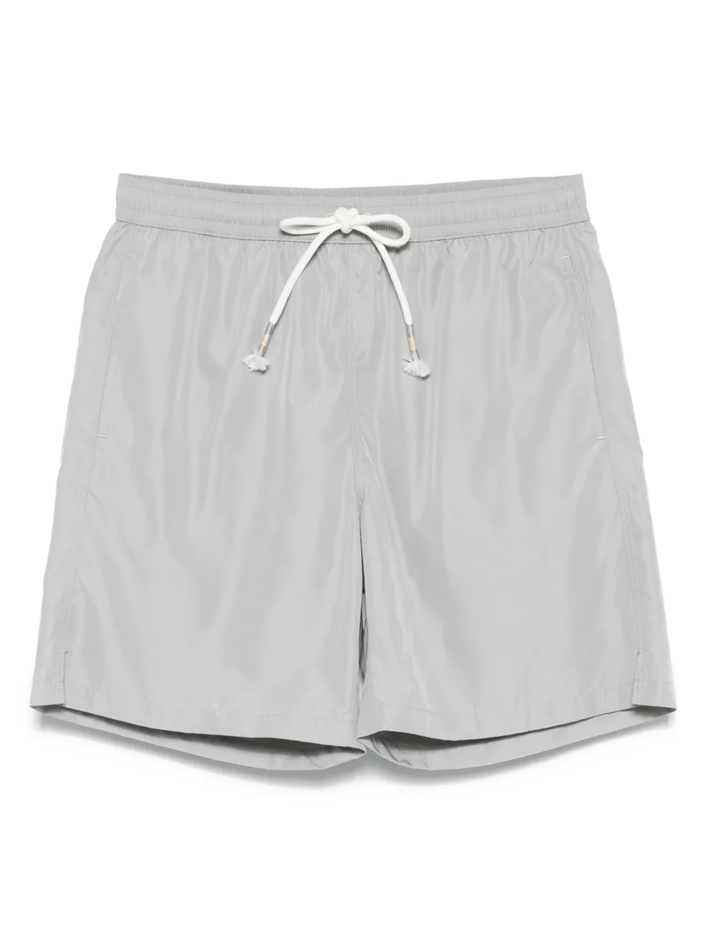 drawstring-waist swim shorts