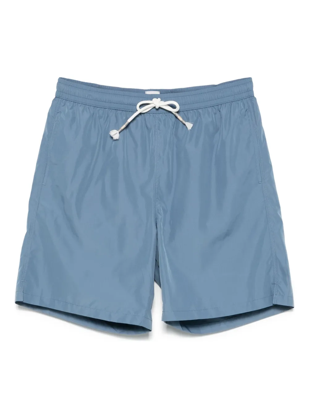 drawstring-waist swim shorts