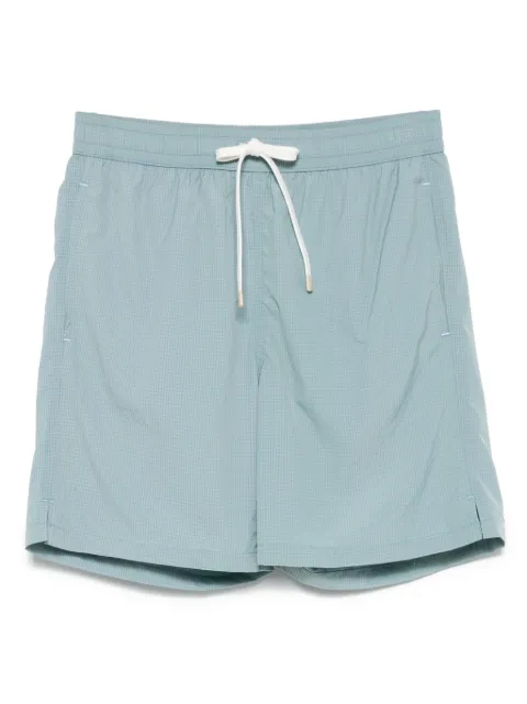 Eleventy checked swim shorts
