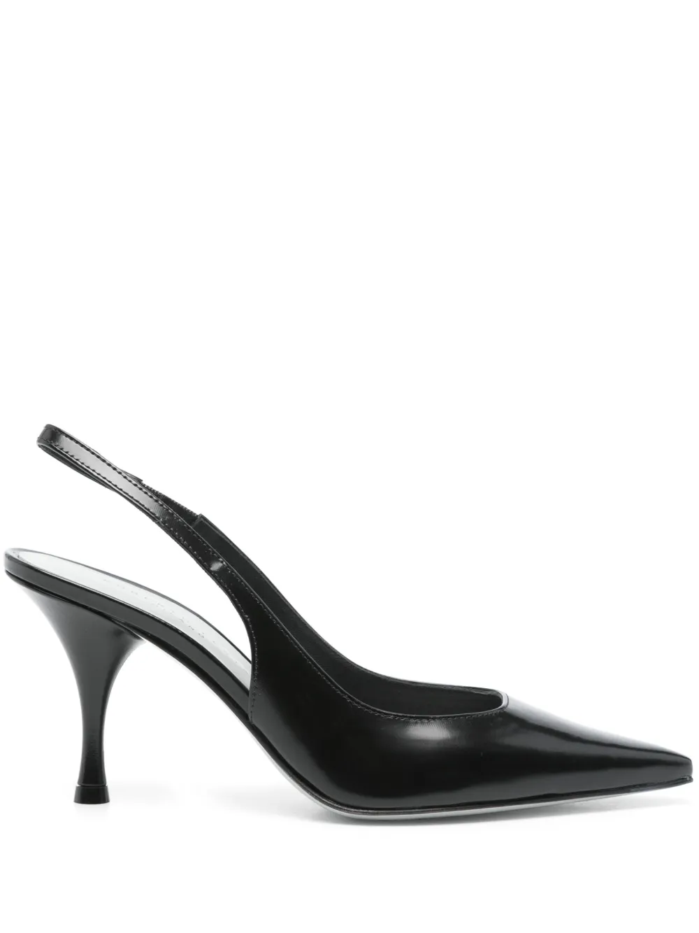 Roberto Festa 80 mm Ashlin slingback pumps Zwart