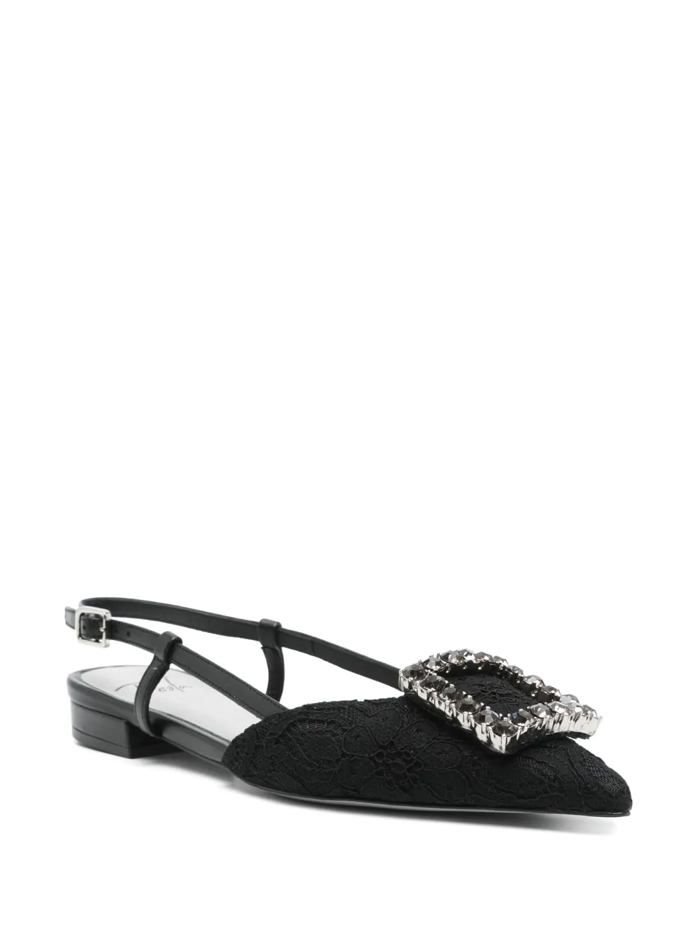 Roberto Festa Lavanda ballet flats - Zwart