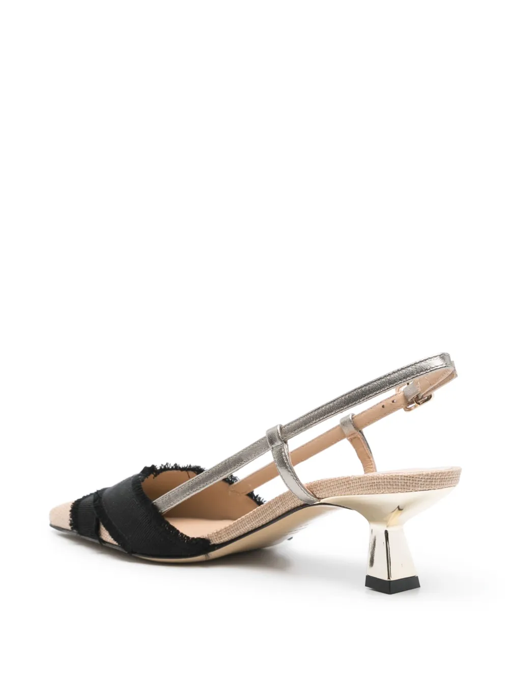 Roberto Festa 50 mm Girasole slingback pumps Beige