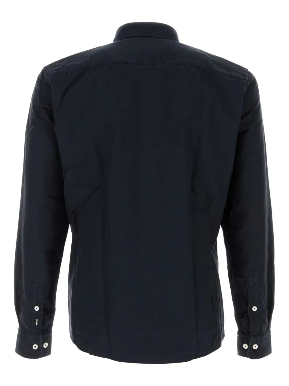 BOSS cotton shirt - Blauw