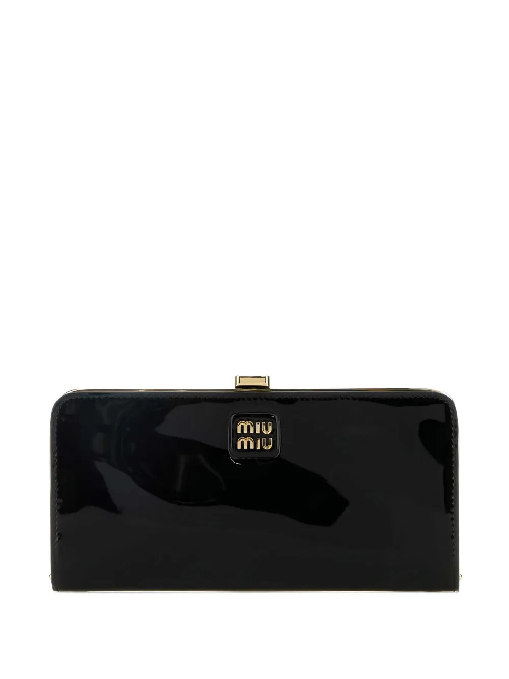 Miu Miu patent leather wallet | Black | Image 1