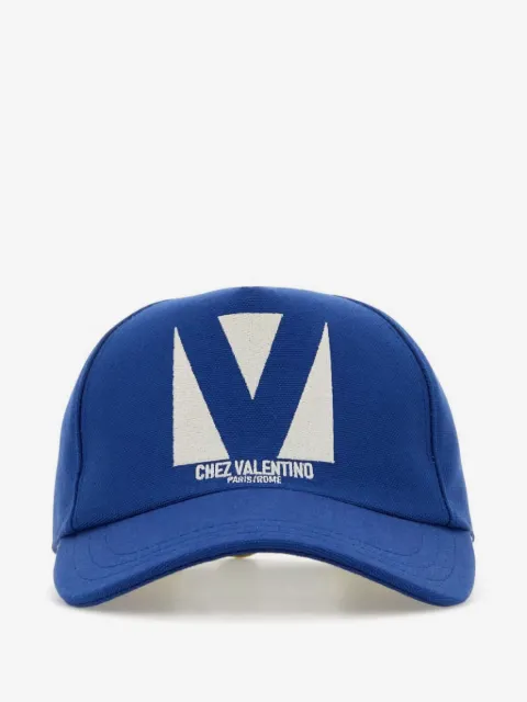 Valentino Garavani Chez cotton baseball cap with embroidery