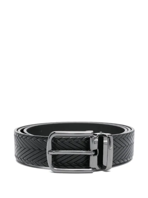Emporio Armani engraved belt