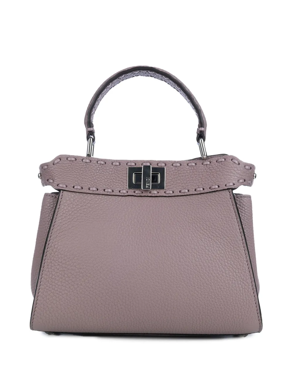 FENDI Peekaboo kleine shopper - Paars