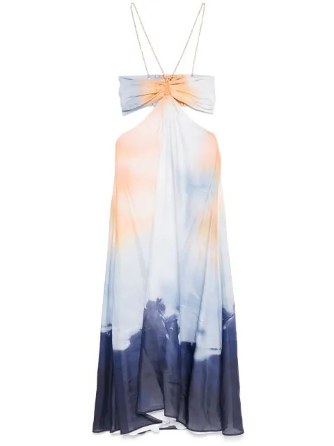 Maje vestido con aberturas