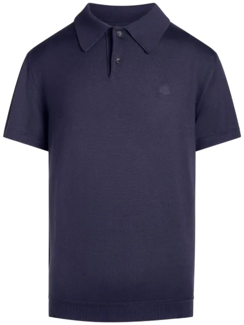 Bally crest-embroidered polo shirt