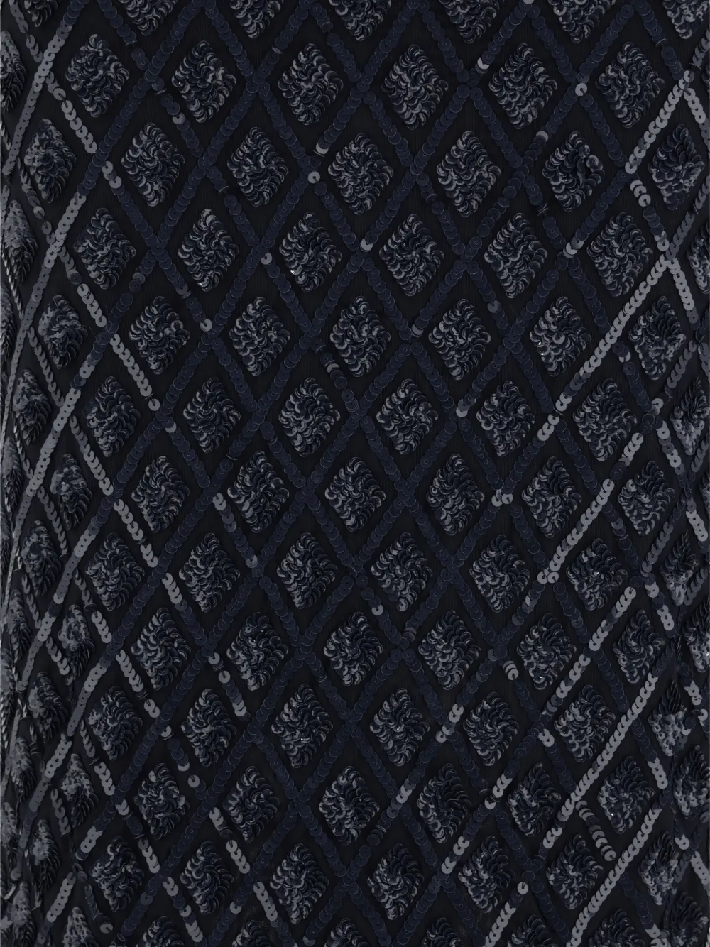 Shop P.a.r.o.s.h Sequinned Midi Skirt In Blue