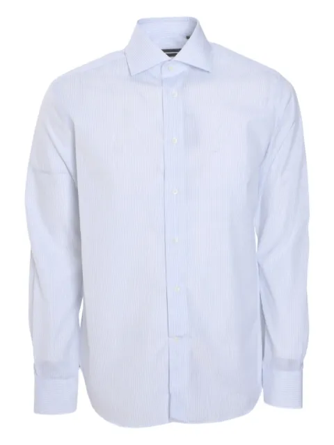 Corneliani striped button-up shirt