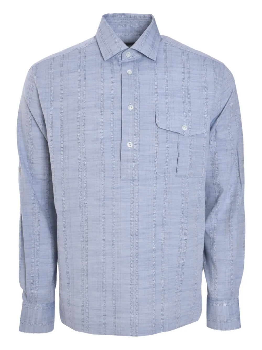Corneliani long-sleeves shirt Blauw