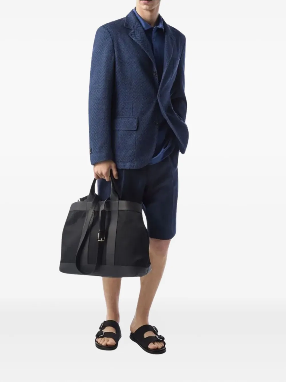 Corneliani herringbone three-button jacket | Blazers | Image 2