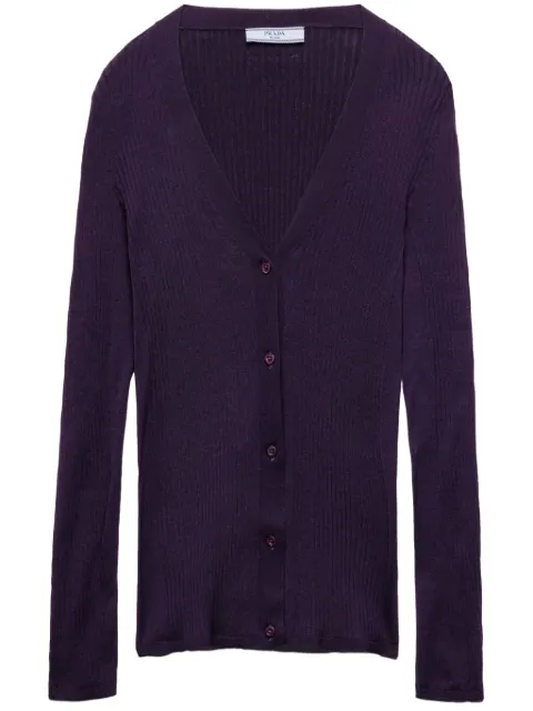 Prada Cardigan de algodão
