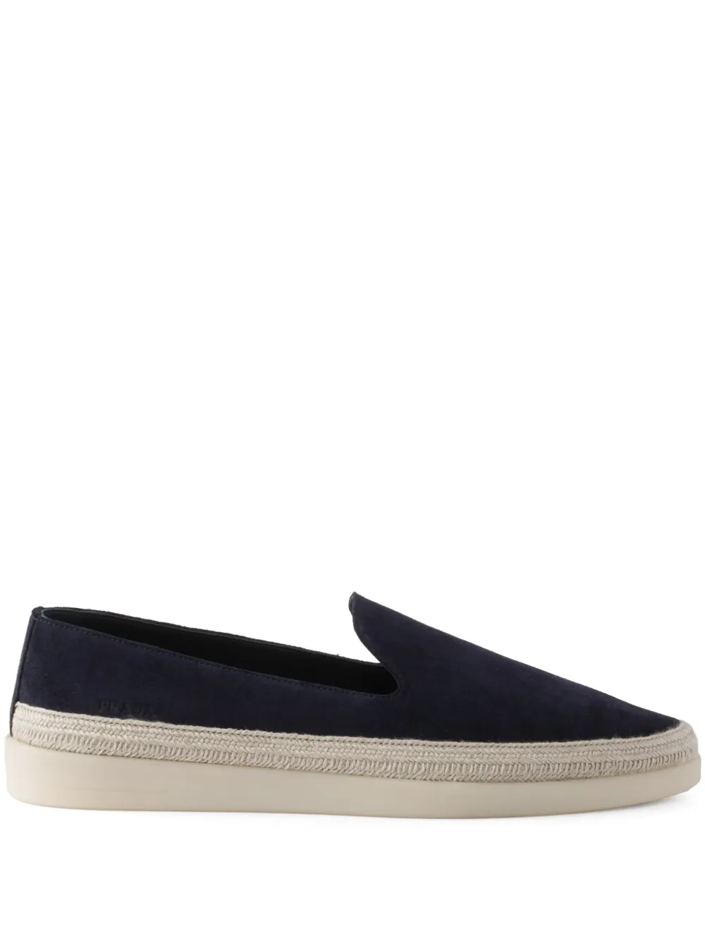 Prada suede loafers Blue