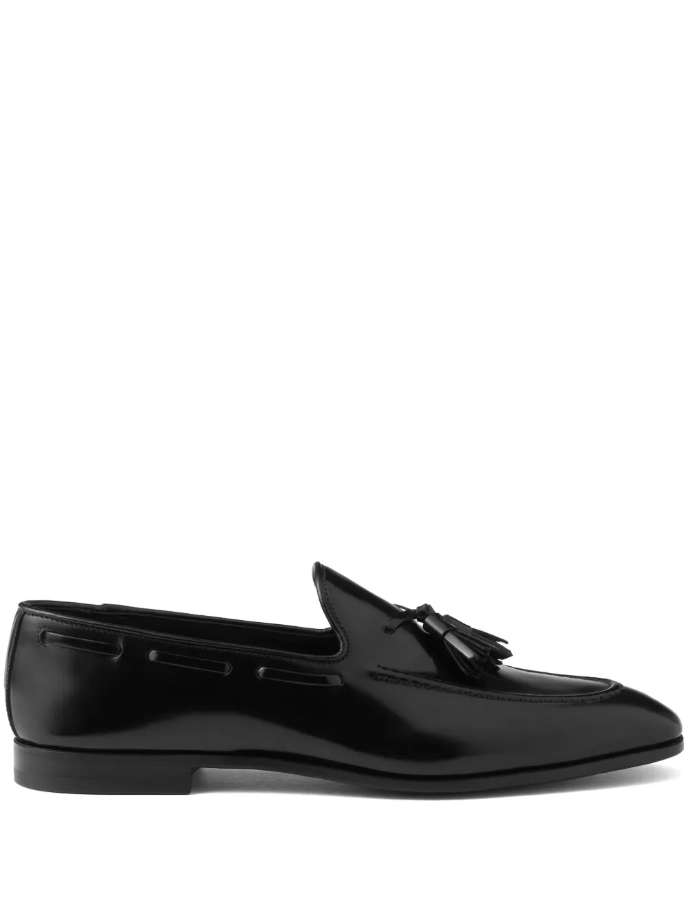 Prada loafers i borstat läder | svart | Image 1
