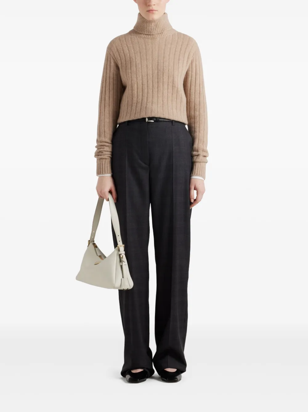 Prada Re-Cashmere coltrui - Beige