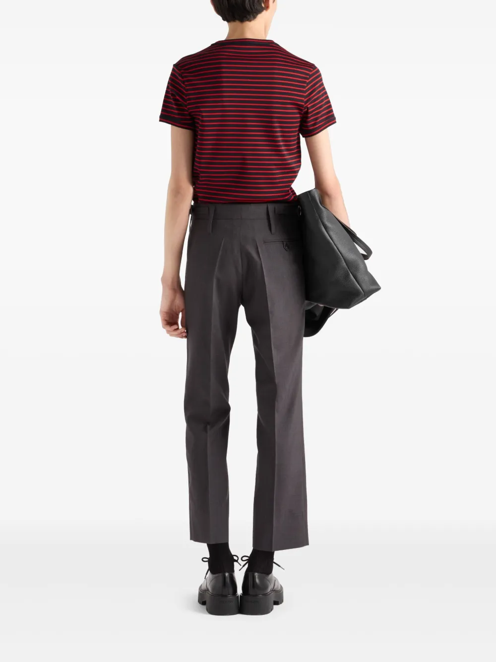 Prada Katoenen T-shirt Rood