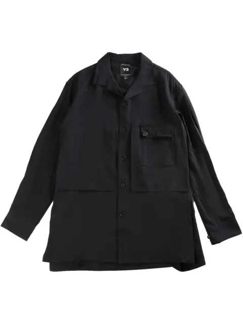 Y-3 Rayon twill shirt