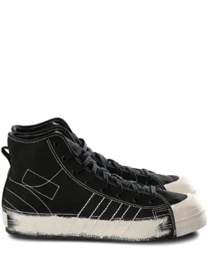 Y-3 Noci High “Blue/White” スニーカー | ブラック | FARFETCH JP