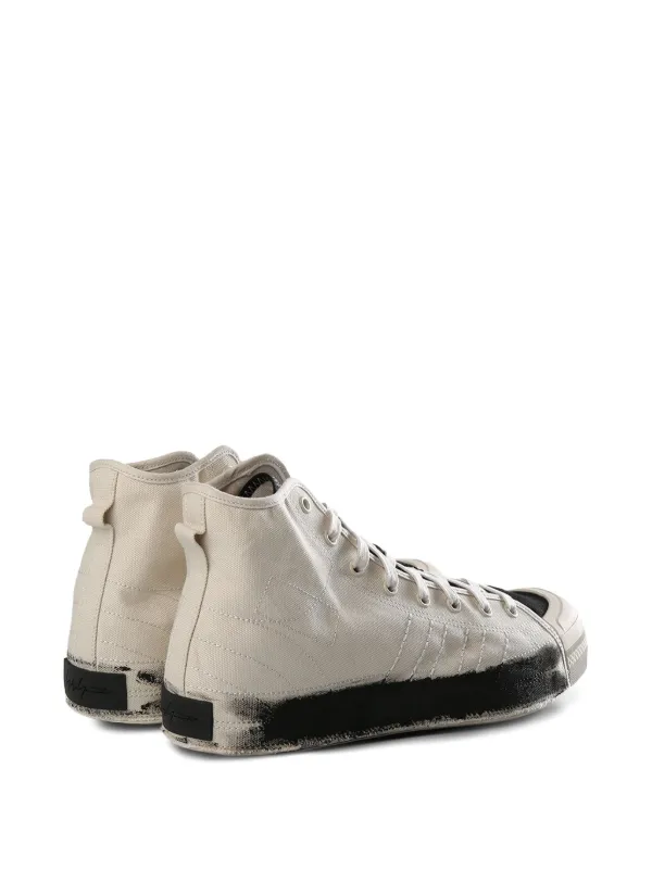 Y-3 Nizza Hi Sneakers | White | FARFETCH RO