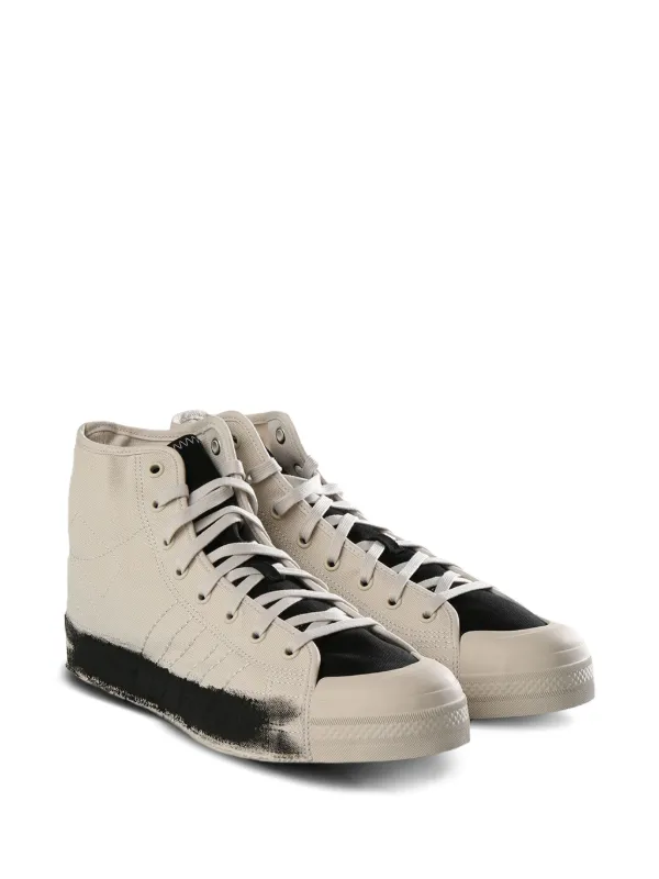 Y-3 Nizza Hi Sneakers | White | FARFETCH