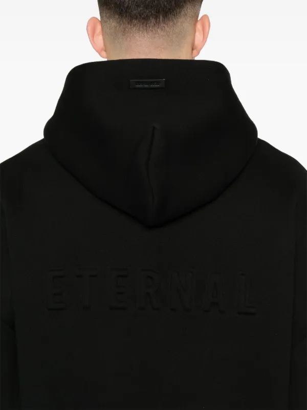 【関税込み】Fear of God ブラック 'Eternal' フーディ Fear Of God Eternal パーカー | ブラック | FARFETCH JP