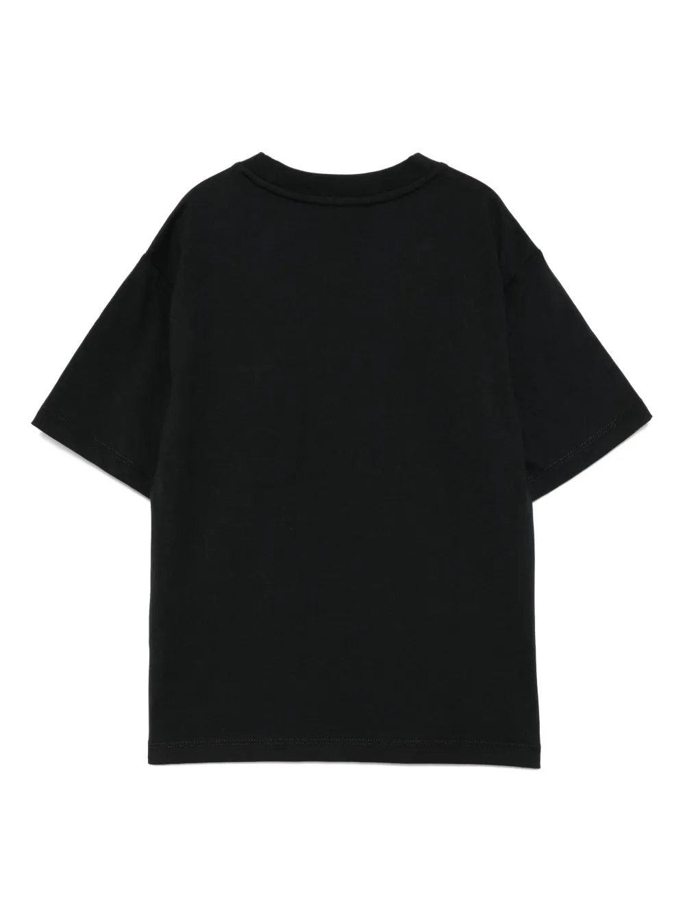 Emporio Armani Kids T-shirt met logopatch Zwart