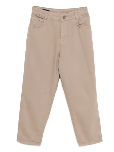 Emporio Armani Kids Calça de algodão