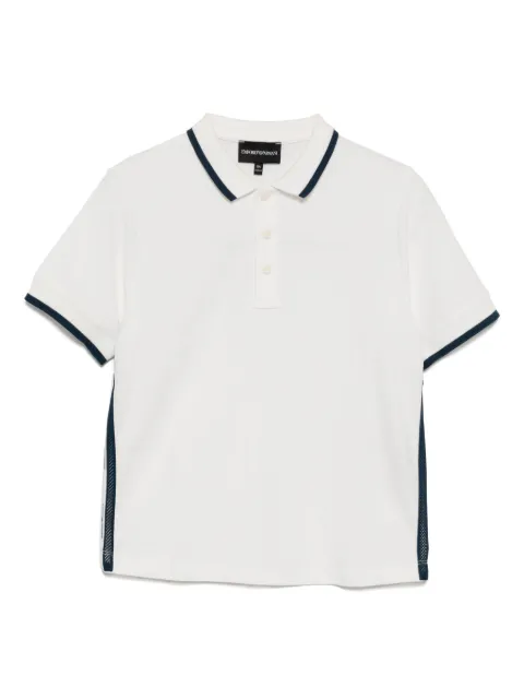 Emporio Armani Kids cotton polo shirt