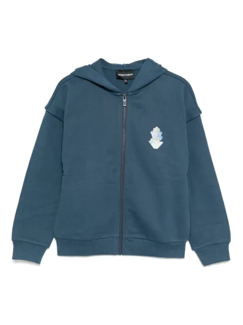 Emporio Armani Kids graphic-print hoodie