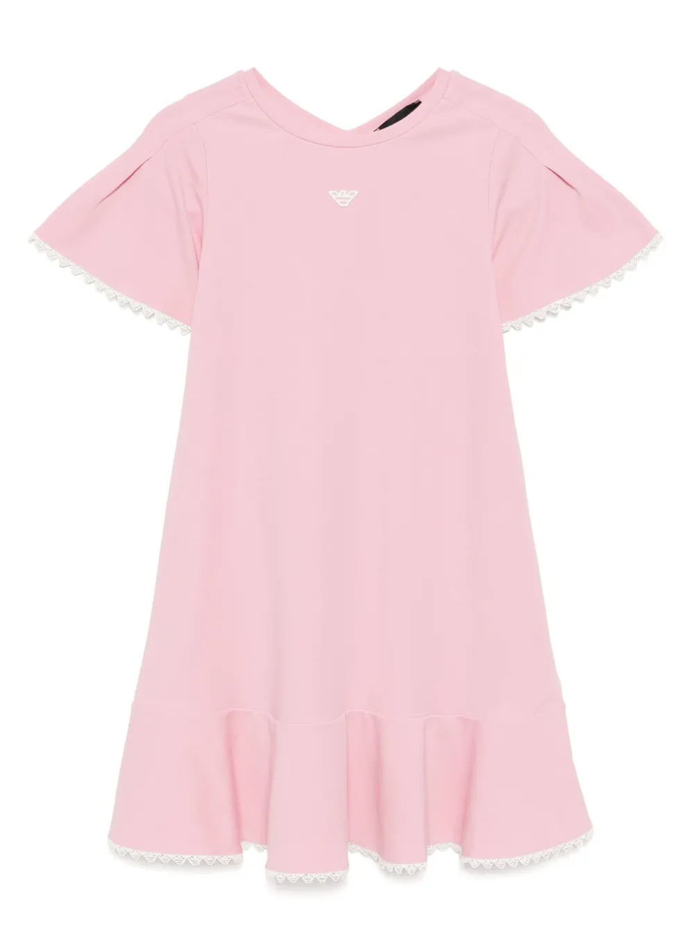 Emporio Armani Kids' Logo-embroidered Dress