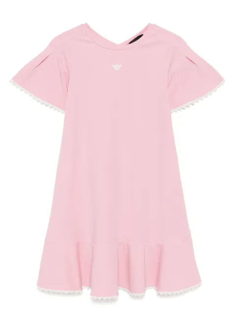 Emporio Armani Kids logo-embroidered dress