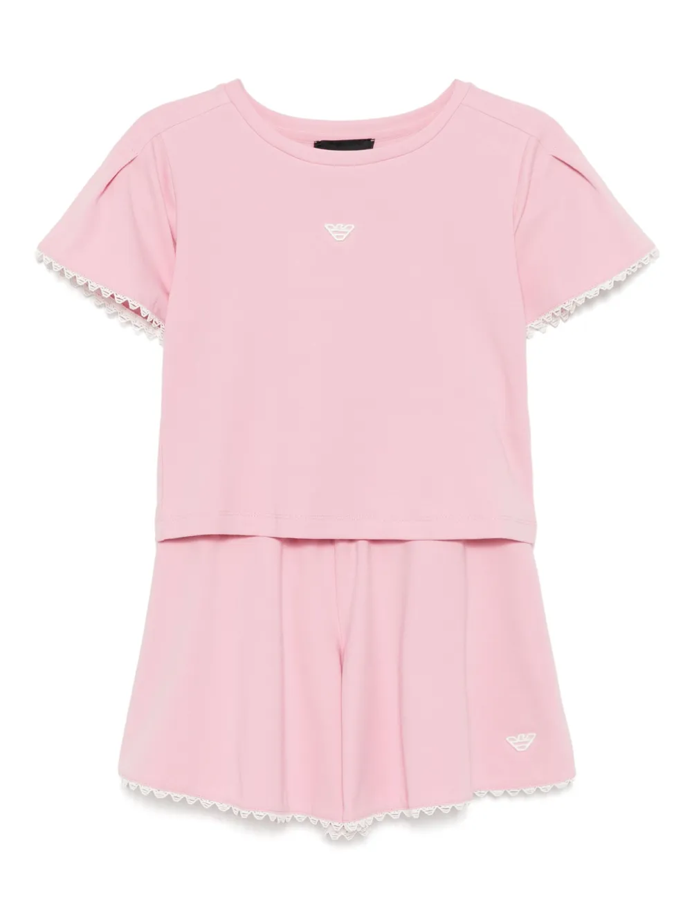 Emporio Armani Kids' Logo-embroidered Tracksuit Set