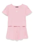 Emporio Armani Kids logo-embroidered tracksuit set - Pink