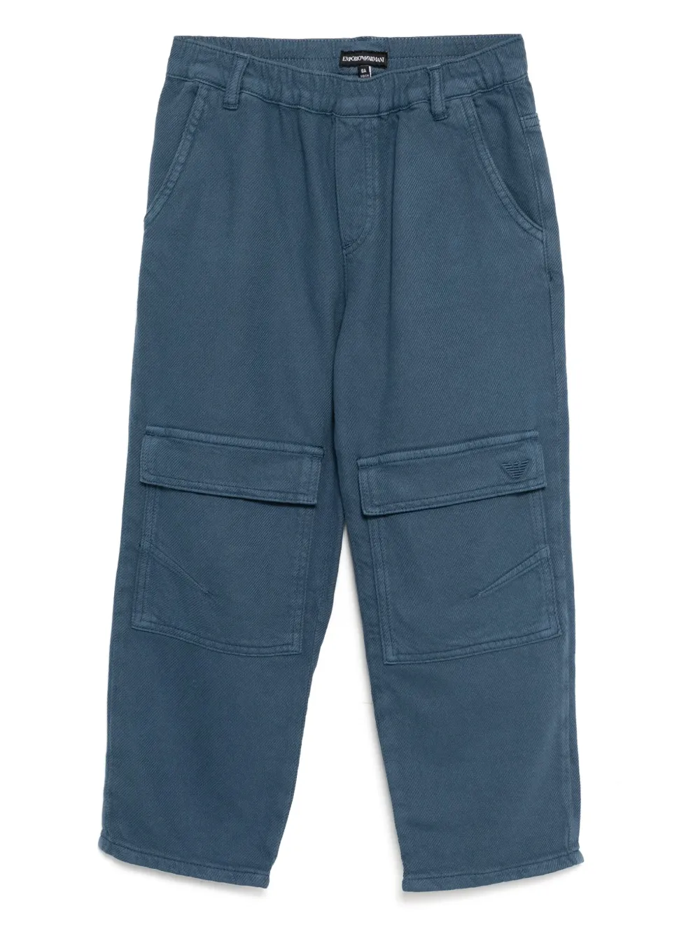Emporio Ar i Kids Katoenen broek Blauw