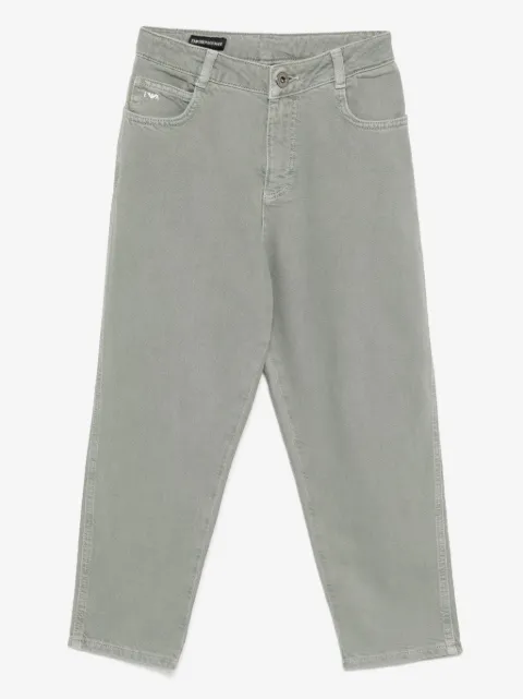 Emporio Armani Kids cotton jeans