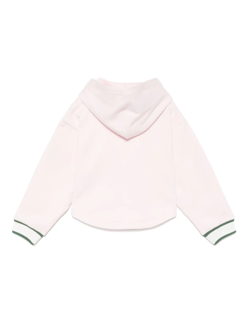 Emporio Armani Kids Hoodie met rits Roze