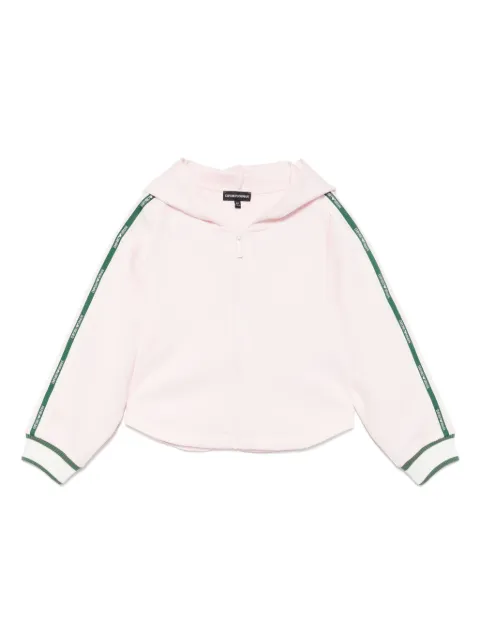 Emporio Armani Kids zip-up hoodie