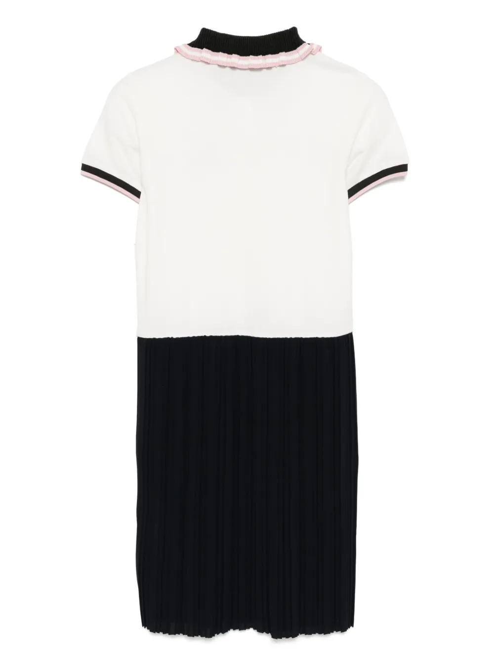 Shop Emporio Armani Logo-embroidered Dress