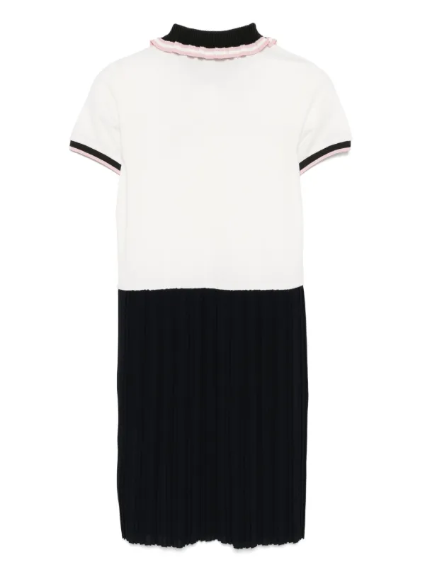 Emporio Armani Kids logo-embroidered Dress | White | FARFETCH