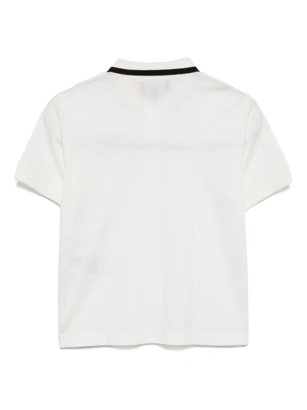 Emporio Armani Kids Poloshirt met logopatch Wit