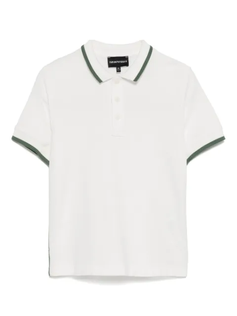 Emporio Armani Kids cotton polo shirt