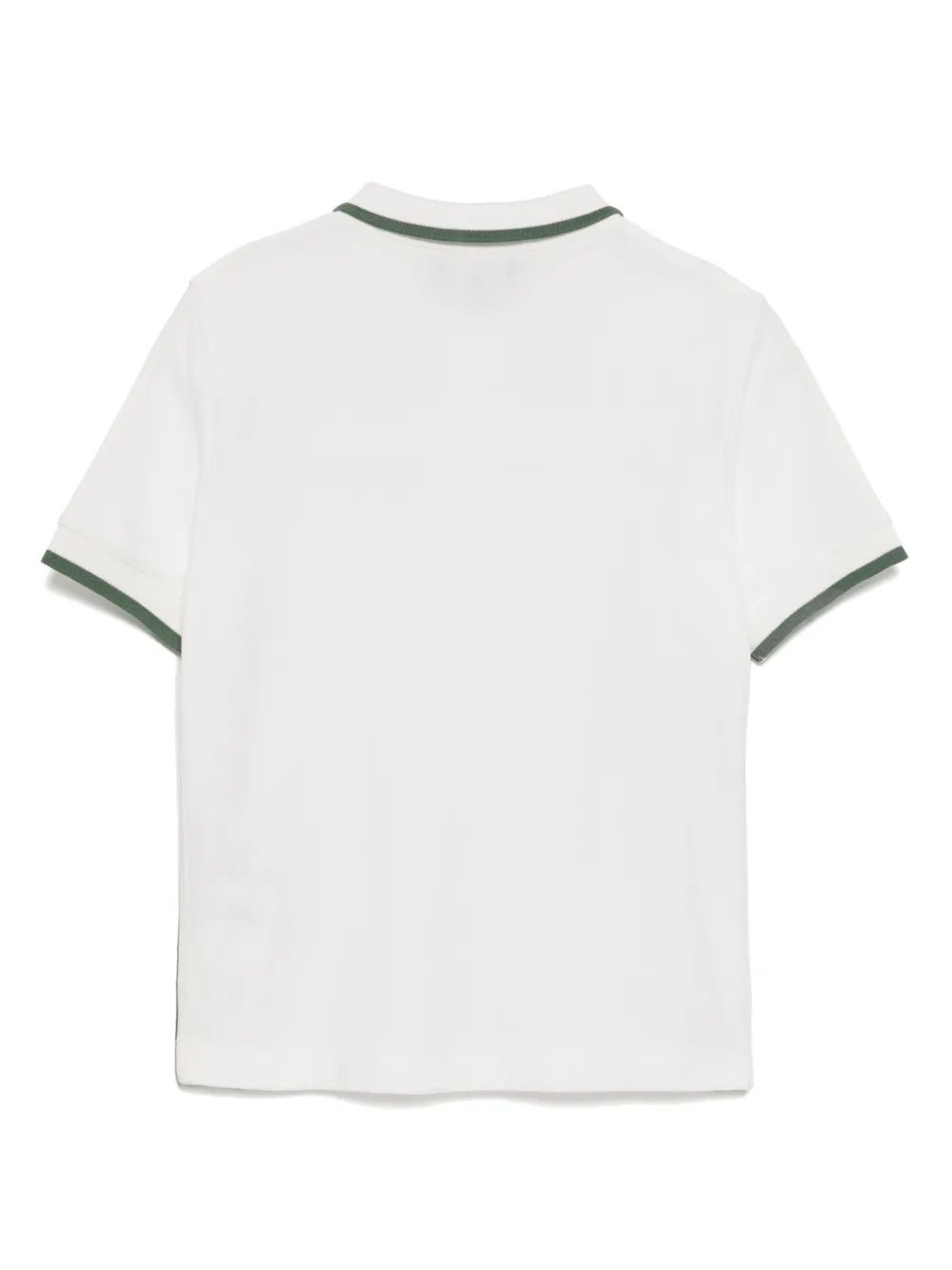 Emporio Armani Kids Katoenen poloshirt Wit