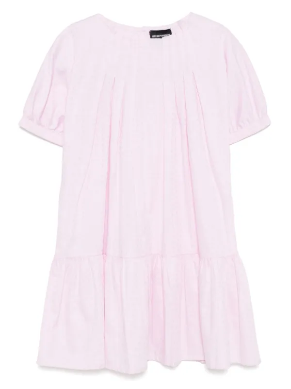Emporio Armani Kids ロゴ ワンピース | ピンク | FARFETCH JP