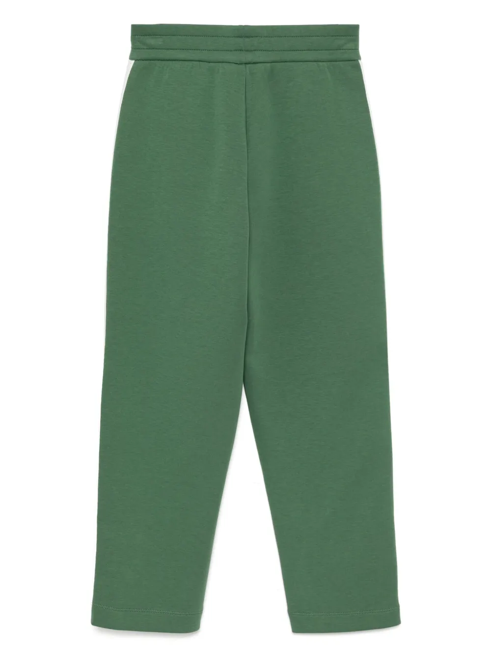 Emporio Armani Kids Broek met logo afwerking Groen