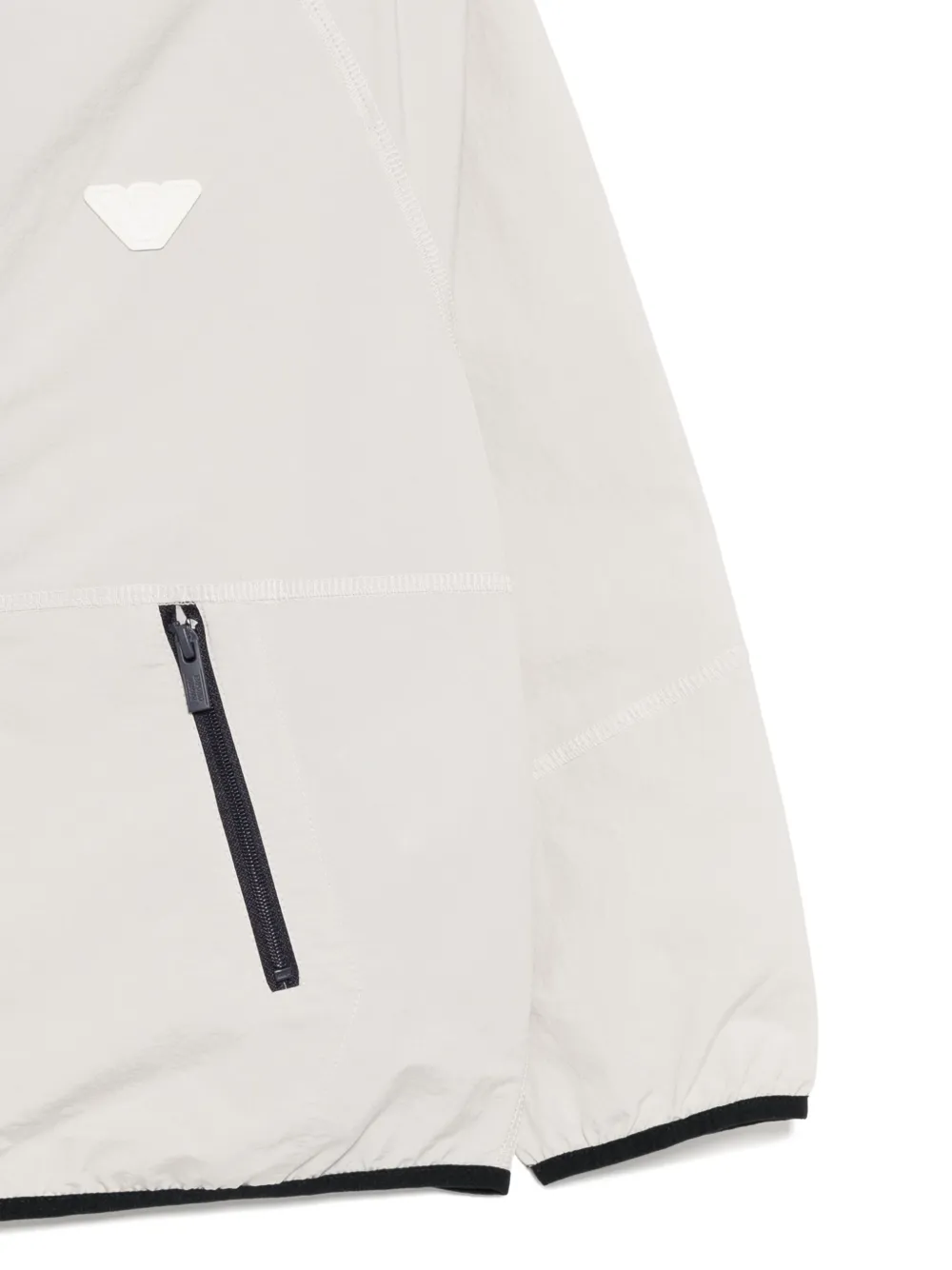 Emporio Armani Kids Jack met logopatch Grijs