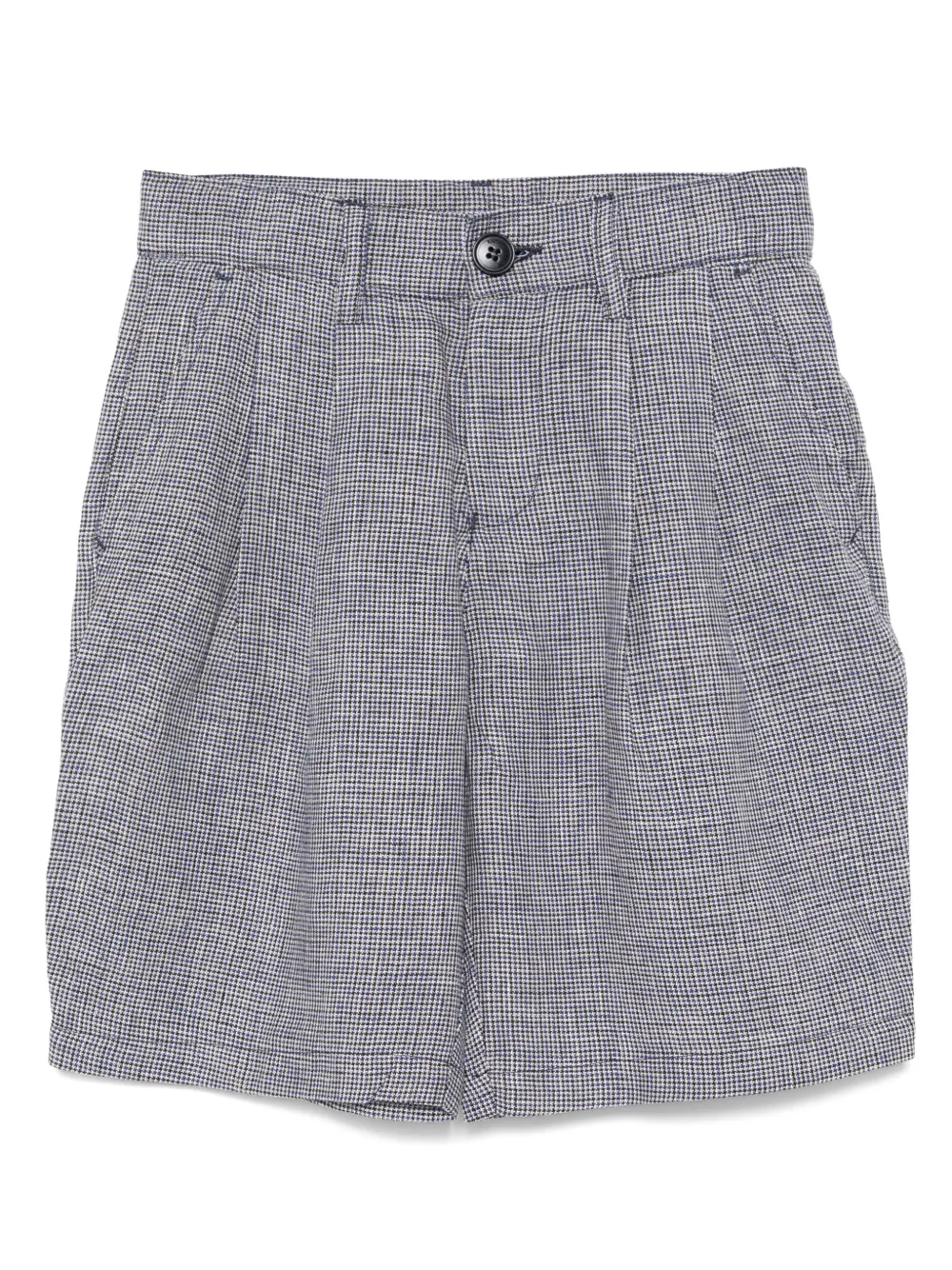 Emporio Ar i Kids Shorts met geborduurd logo Blauw