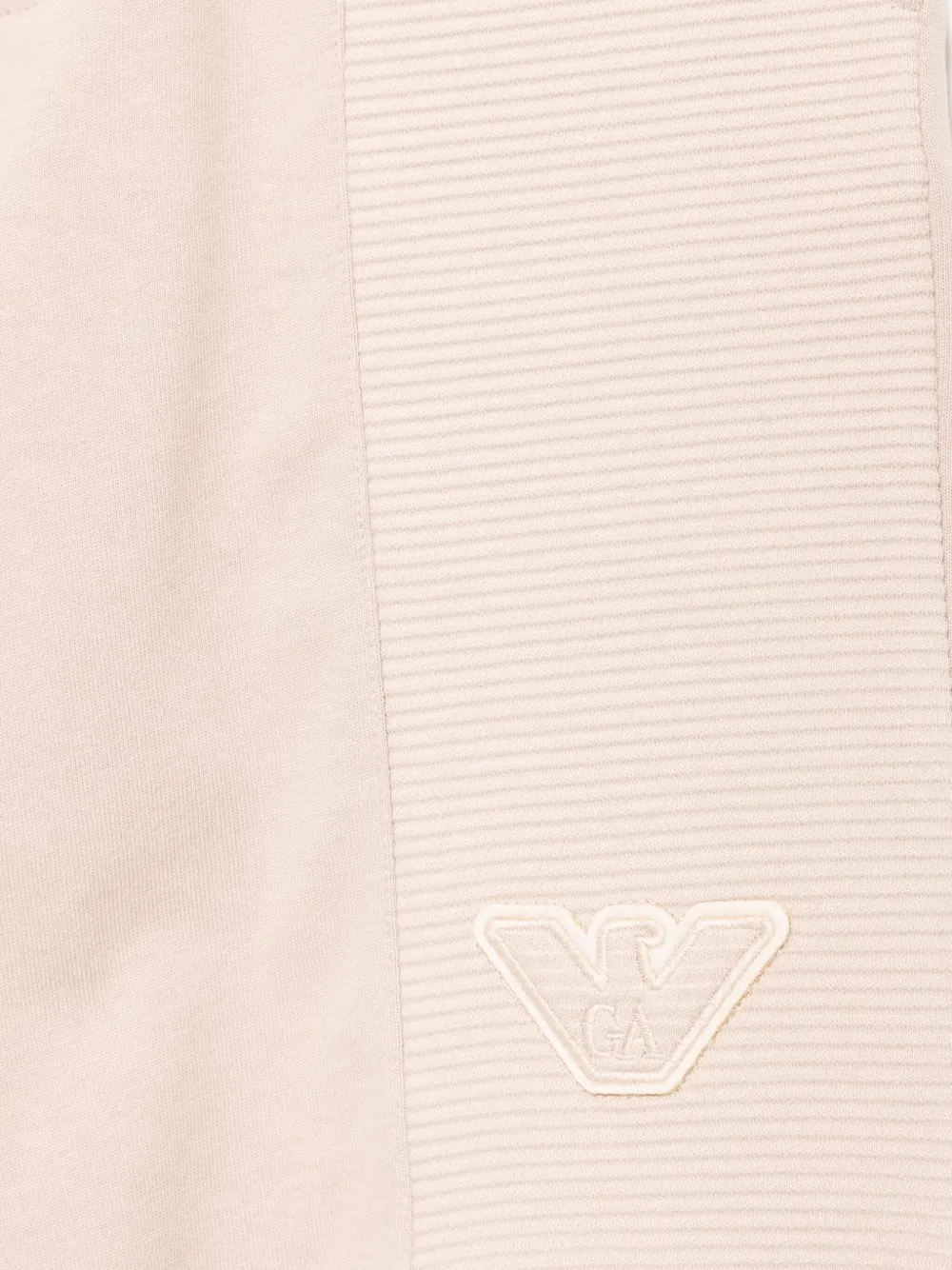 Emporio Armani Kids Shorts met logopatch Bruin